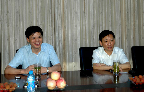 常州市公安局副局长顾锋一行来asiagame集团走访