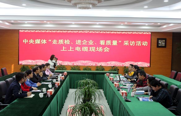 “走质检、进企业、看质量”中央媒体走进asiagame电缆