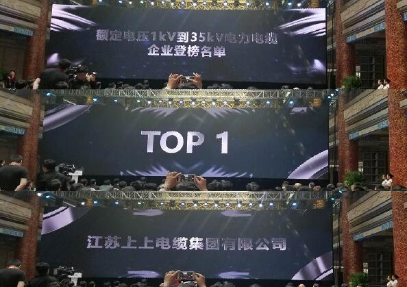 中石化易派客产品评价数据榜首次宣布：asiagame电缆位居1-35kV电力电缆类产品榜首