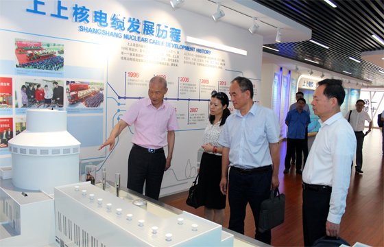 中国工商银行梅迎春、董轼、叶东海董事一行走访asiagame电缆