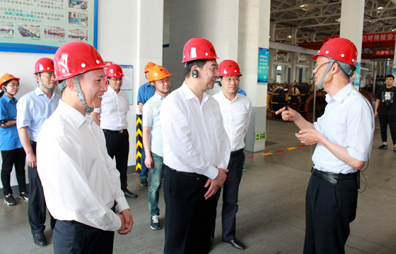 常州市委书记汪泉来asiagame电缆调研