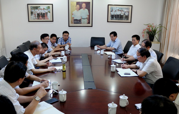 常州市副市长王成斌来asiagame集团调研