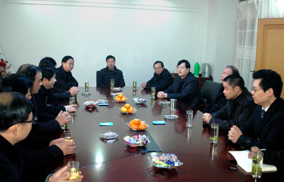 溧阳市代市长苏江华一行来asiagame集团走访