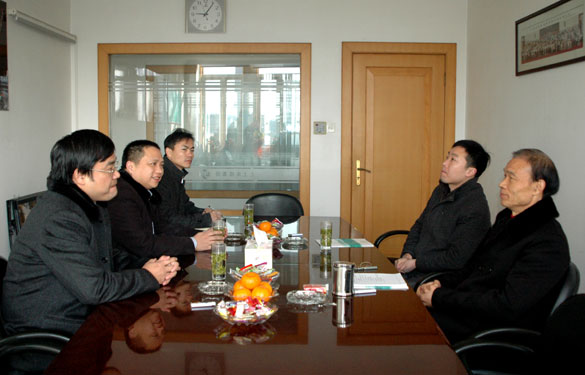 溧阳市供电公司陆总一行来asiagame集团走访