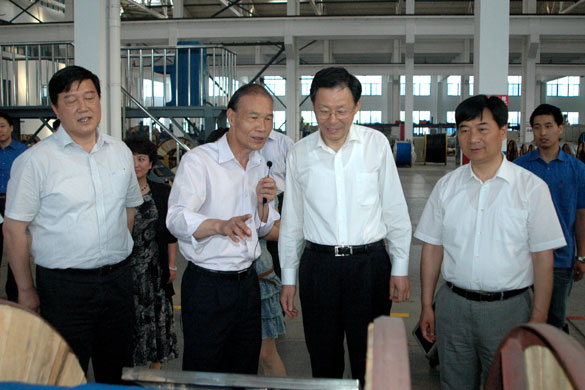 江苏省省长李学勇来asiagame视察