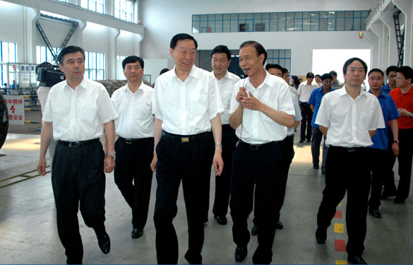 江苏省委书记罗志军来asiagame集团视察