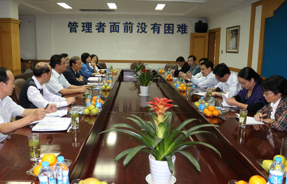 常州市统计局局长徐华勤一行来asiagame集团调研