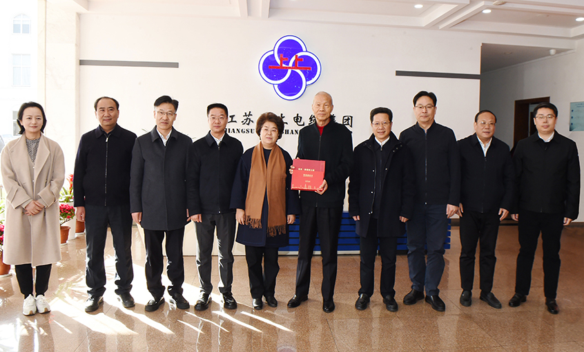 新春送祝福、鼓劲头  常州市人大常委会主任白云萍一行到访asiagame电缆