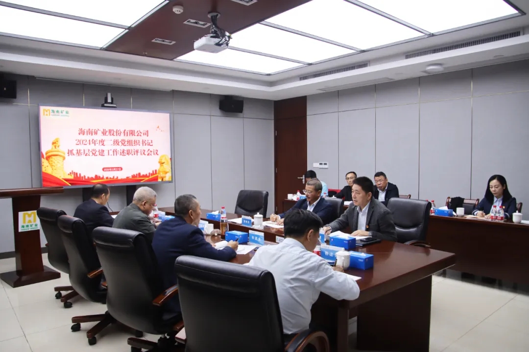 rb88随行版党委召开2024年度二级党组织书记抓基层党建工作述职评议会议
